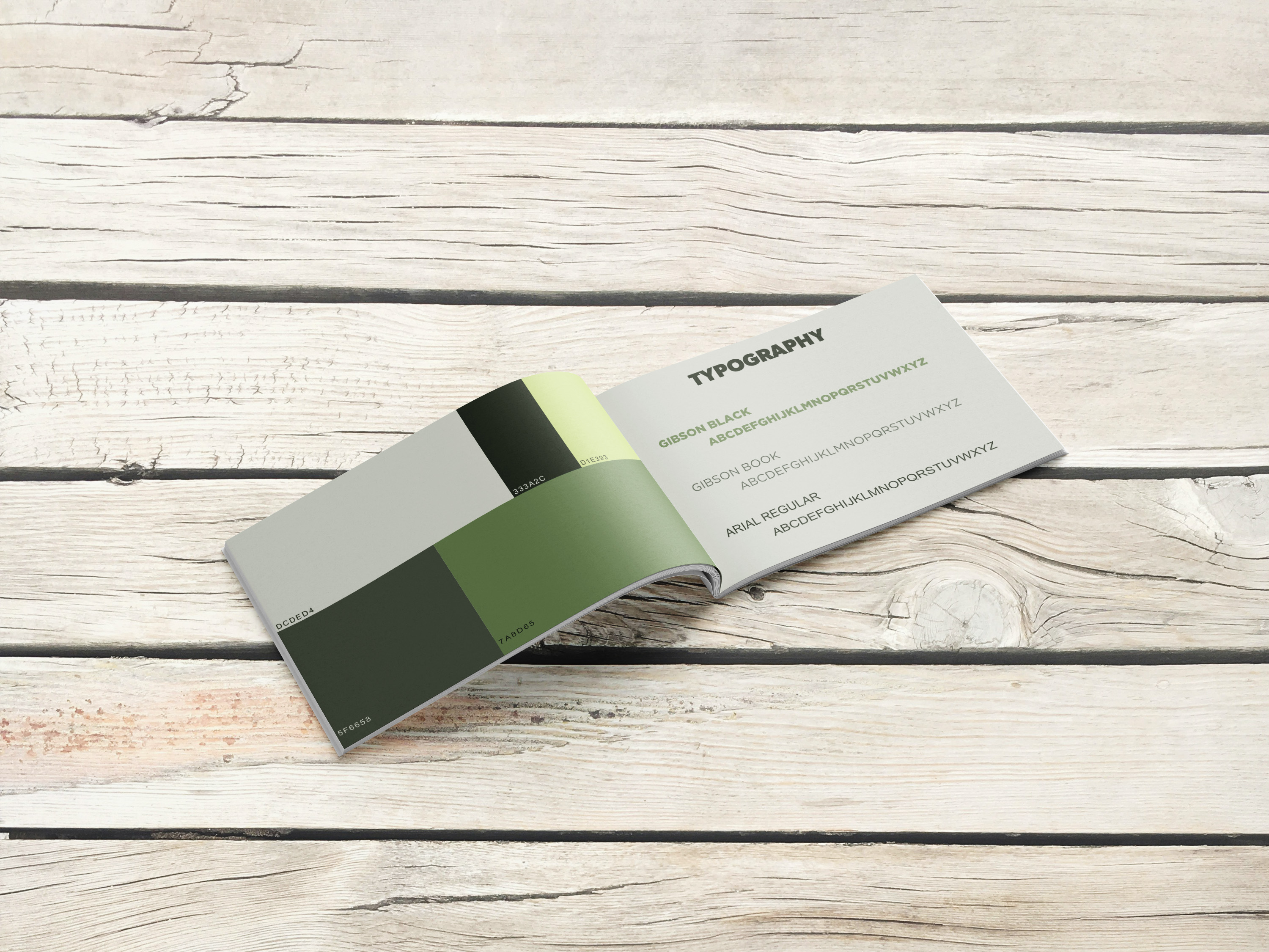 Bay of Green Bay National Estuarine Research Reserve brand vision book mockup