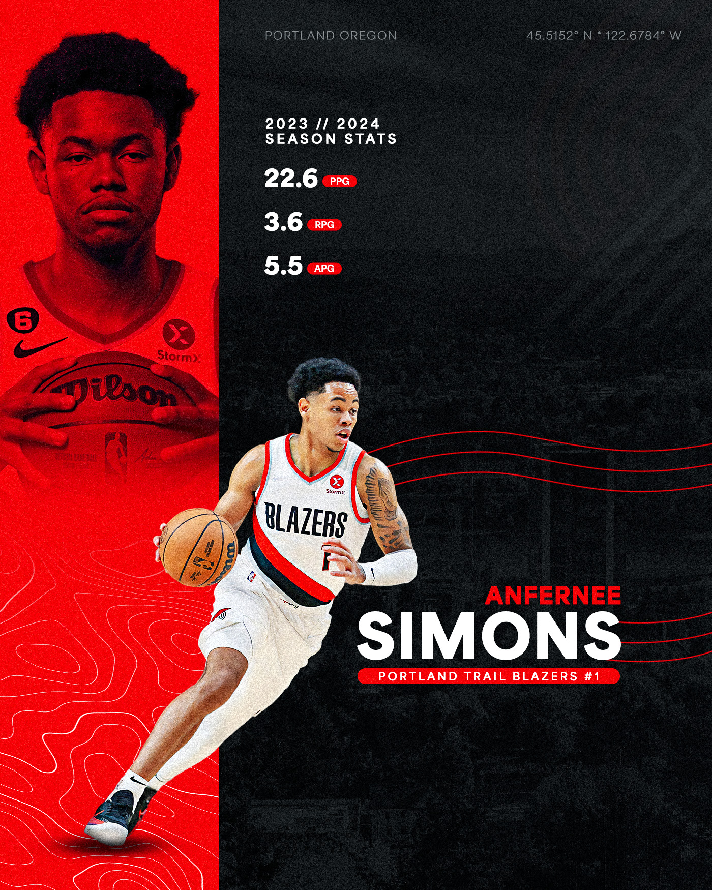sports social media graphic